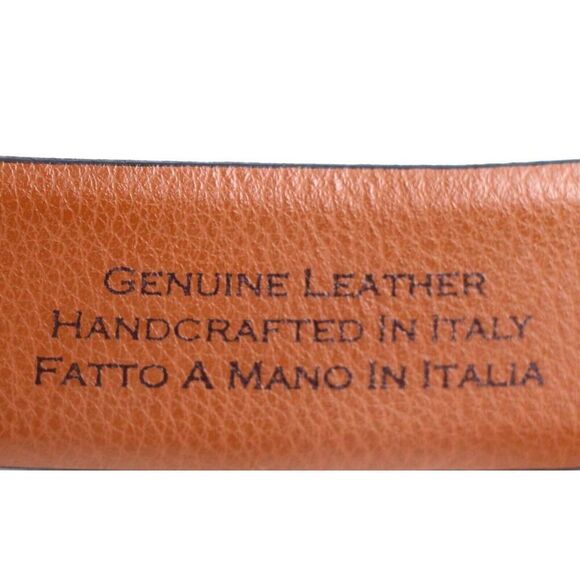 Josef Abboud BROWN GENUINE LEATHER 1.25"Wd CASUAL DRESS MEN'S BELT Sz 34/85 (I79 - Picture 8 of 14